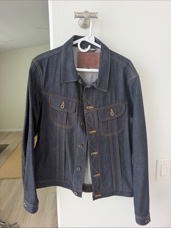 Brave Star Other - Men’s Brave Star Selvedge Denim Jacket - Like New size large mens